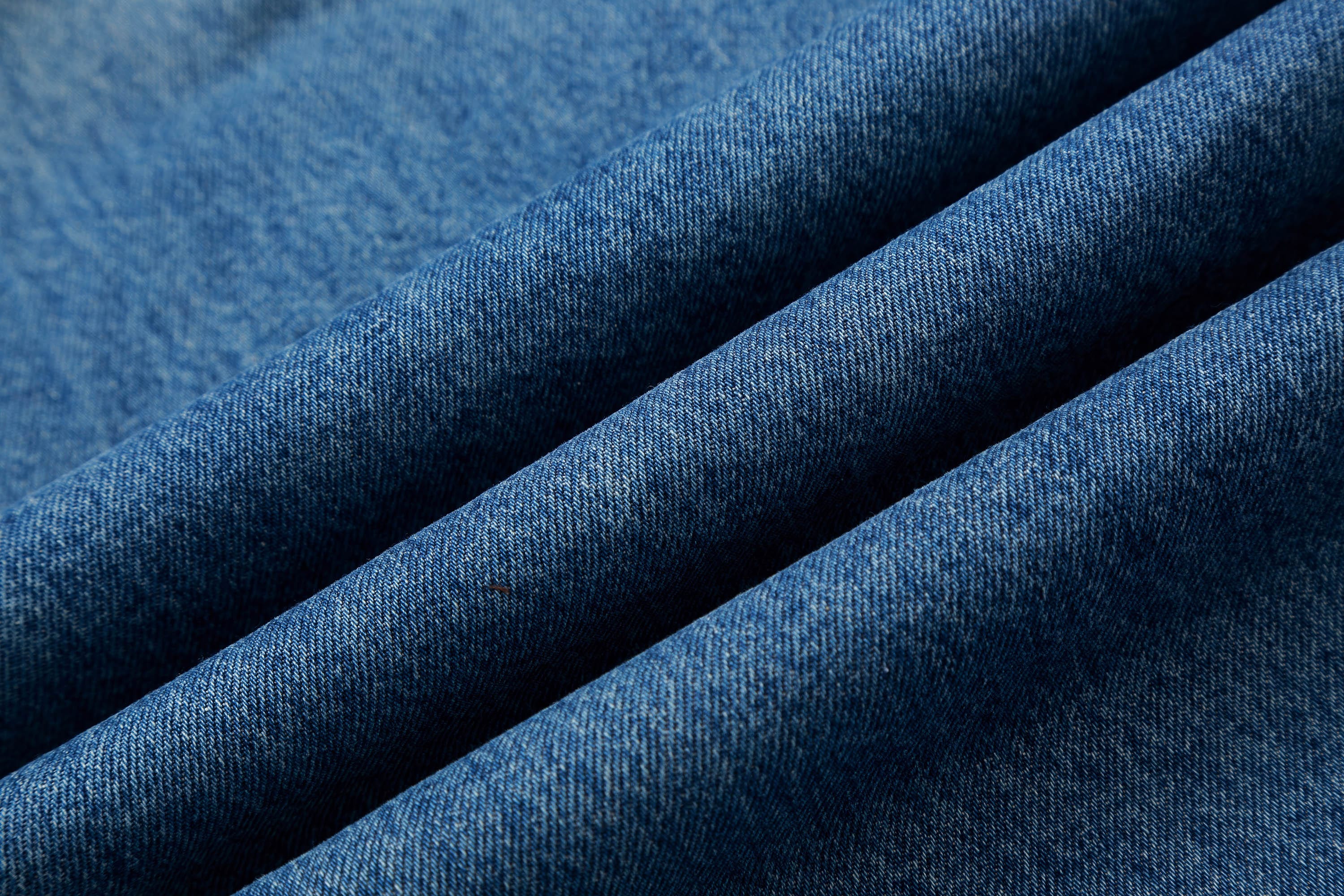 Spliced Baggy Curved Panel Denim Jeans