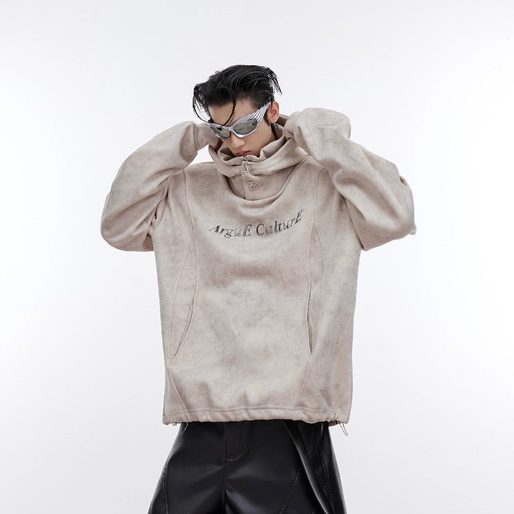 Hoodie with Glitter Logo - chiclara