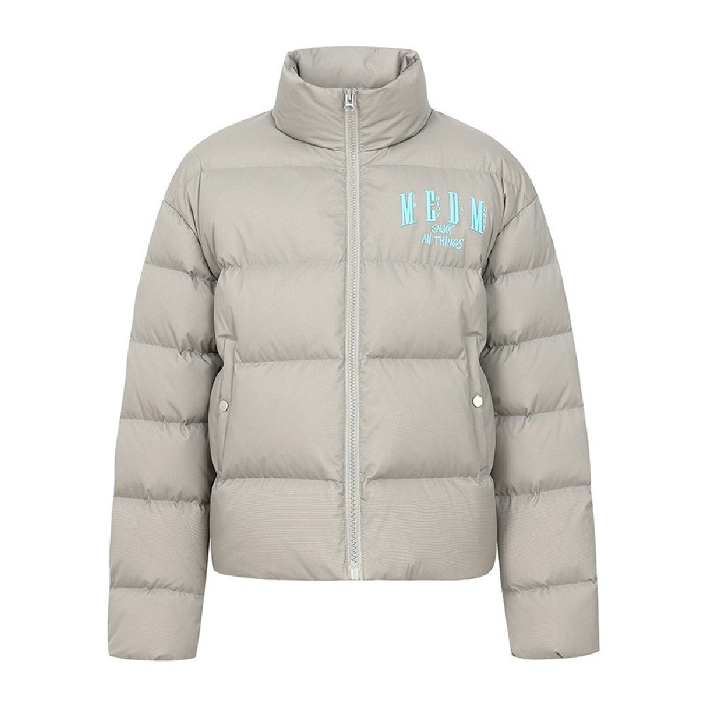 Puffer Jacket with Logo - chiclara