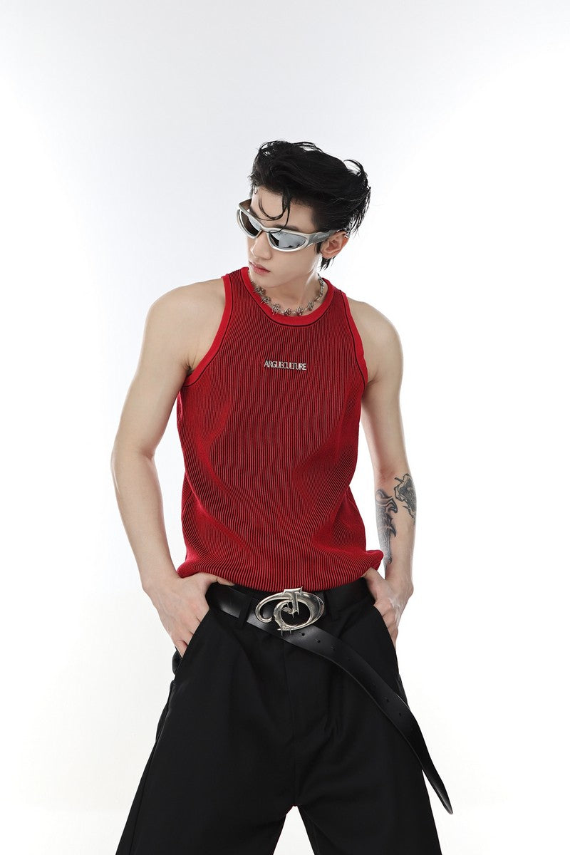 Casual Knitted Vest Tee - chiclara