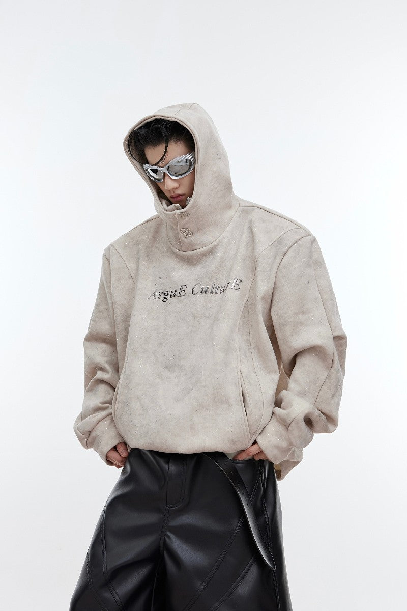 Hoodie with Glitter Logo - chiclara