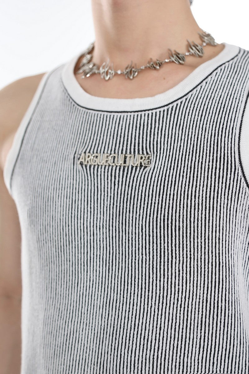 Casual Knitted Vest Tee - chiclara