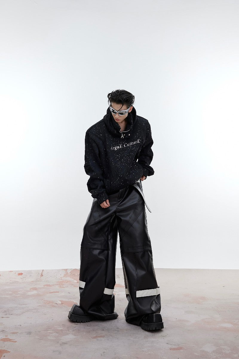 Hoodie with Glitter Logo - chiclara