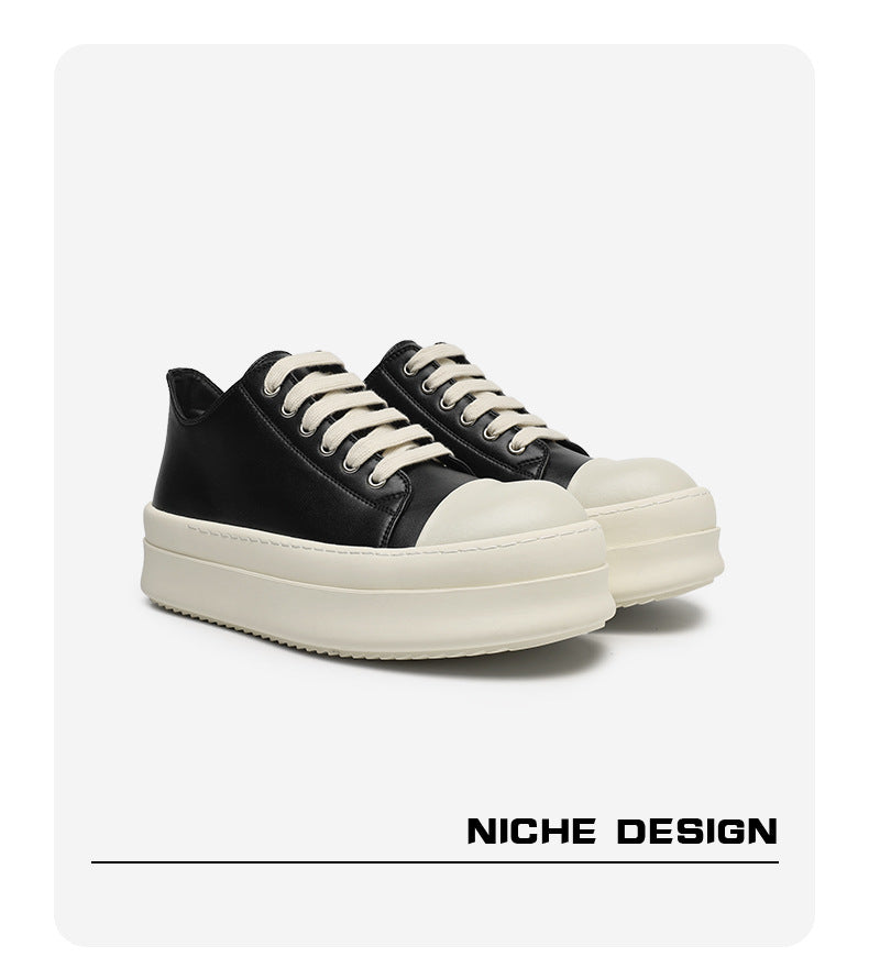 A258 Thick-soled High-ankle Casual Sneaker