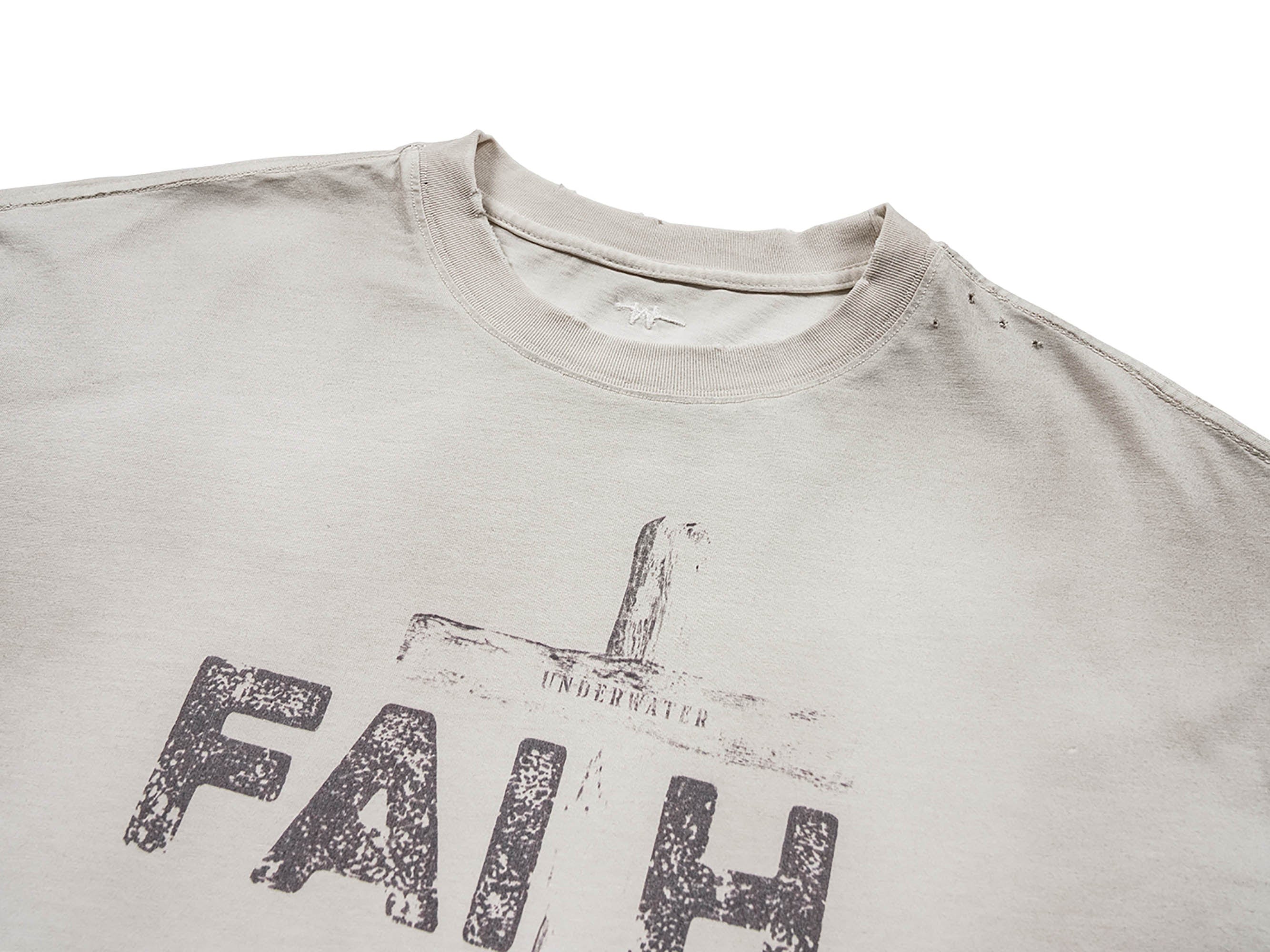 Faith Cross White T-Shirt