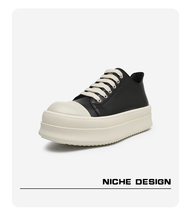A258 Thick-soled High-ankle Casual Sneaker