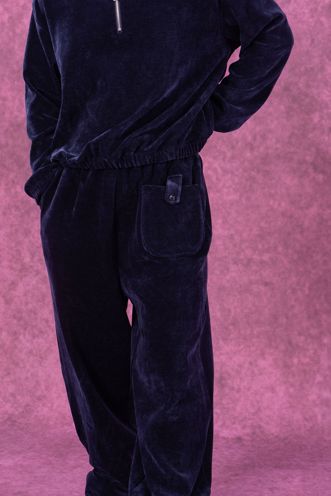 Velvet Pocket Lounge Pants