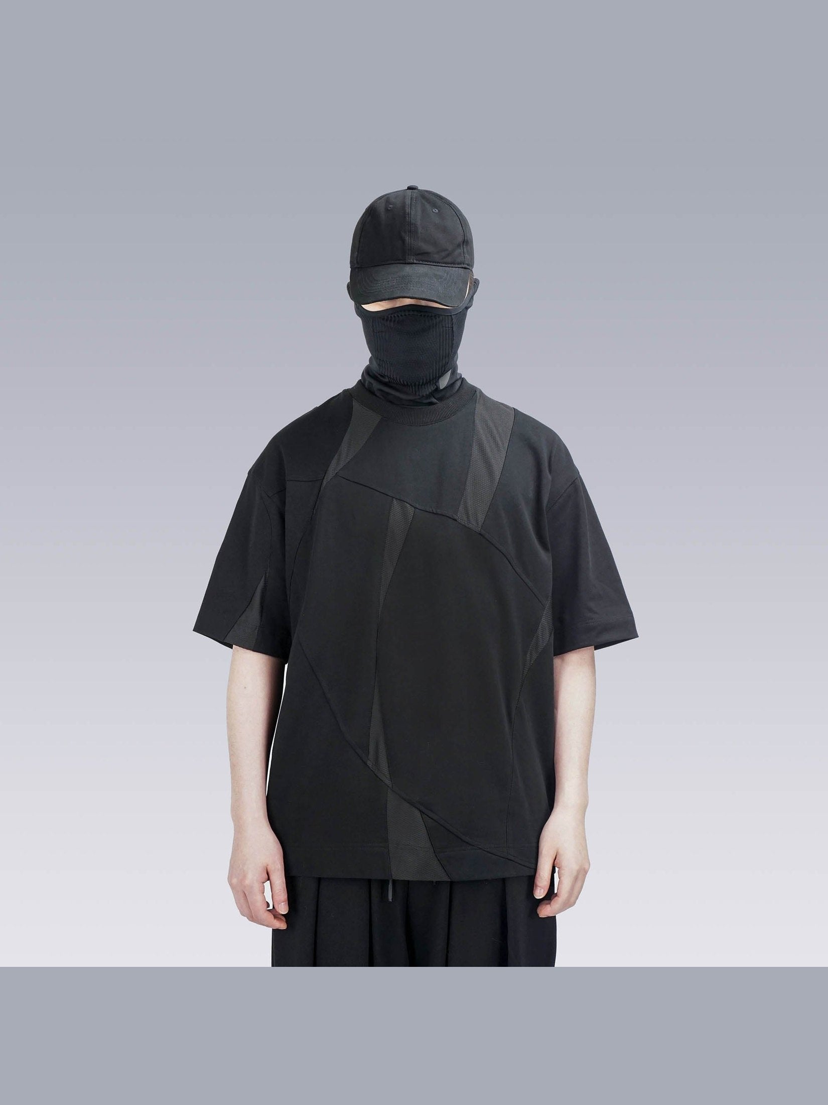 전술 패널 티셔츠