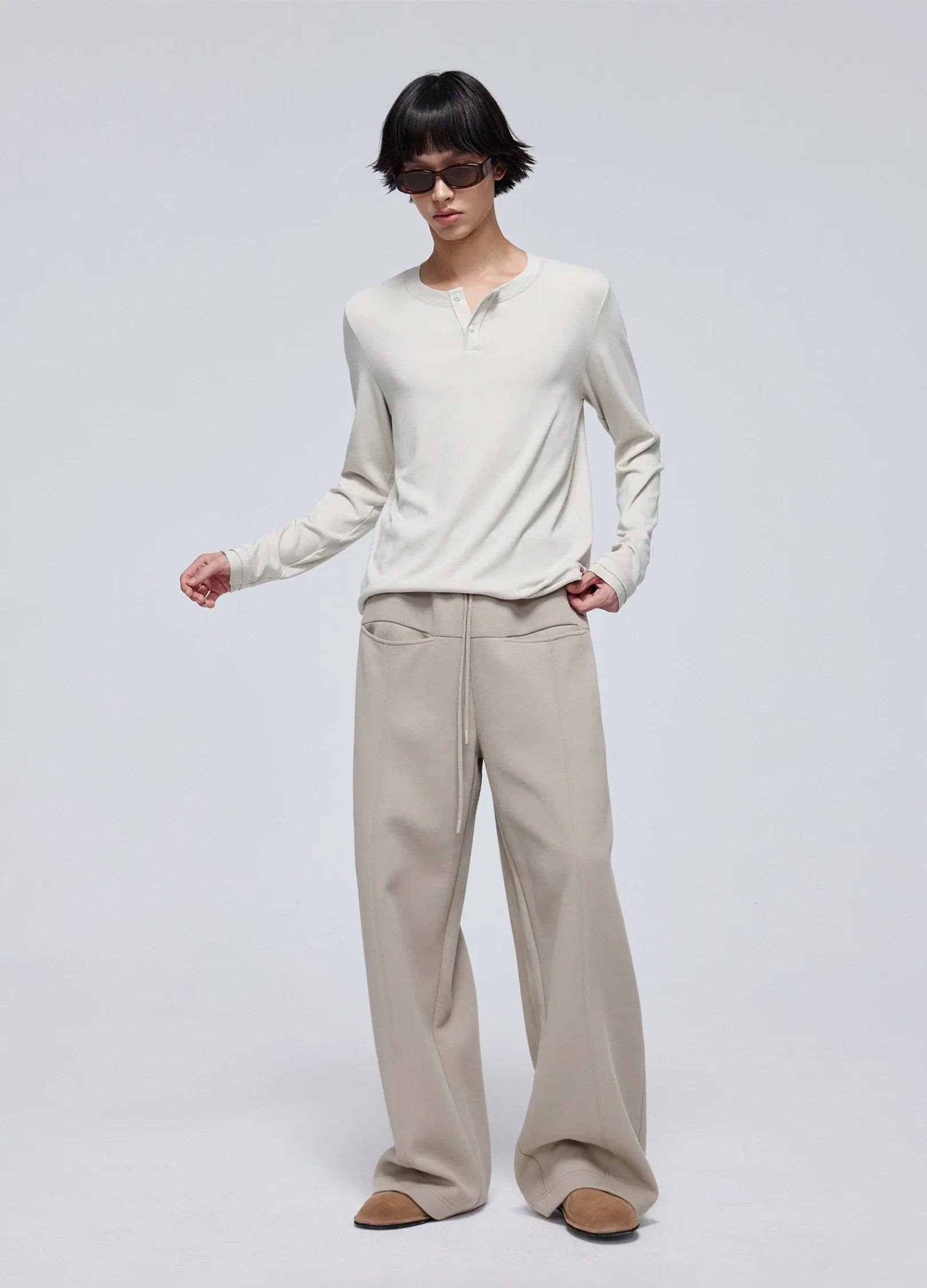 Henley Long Sleeve Tee