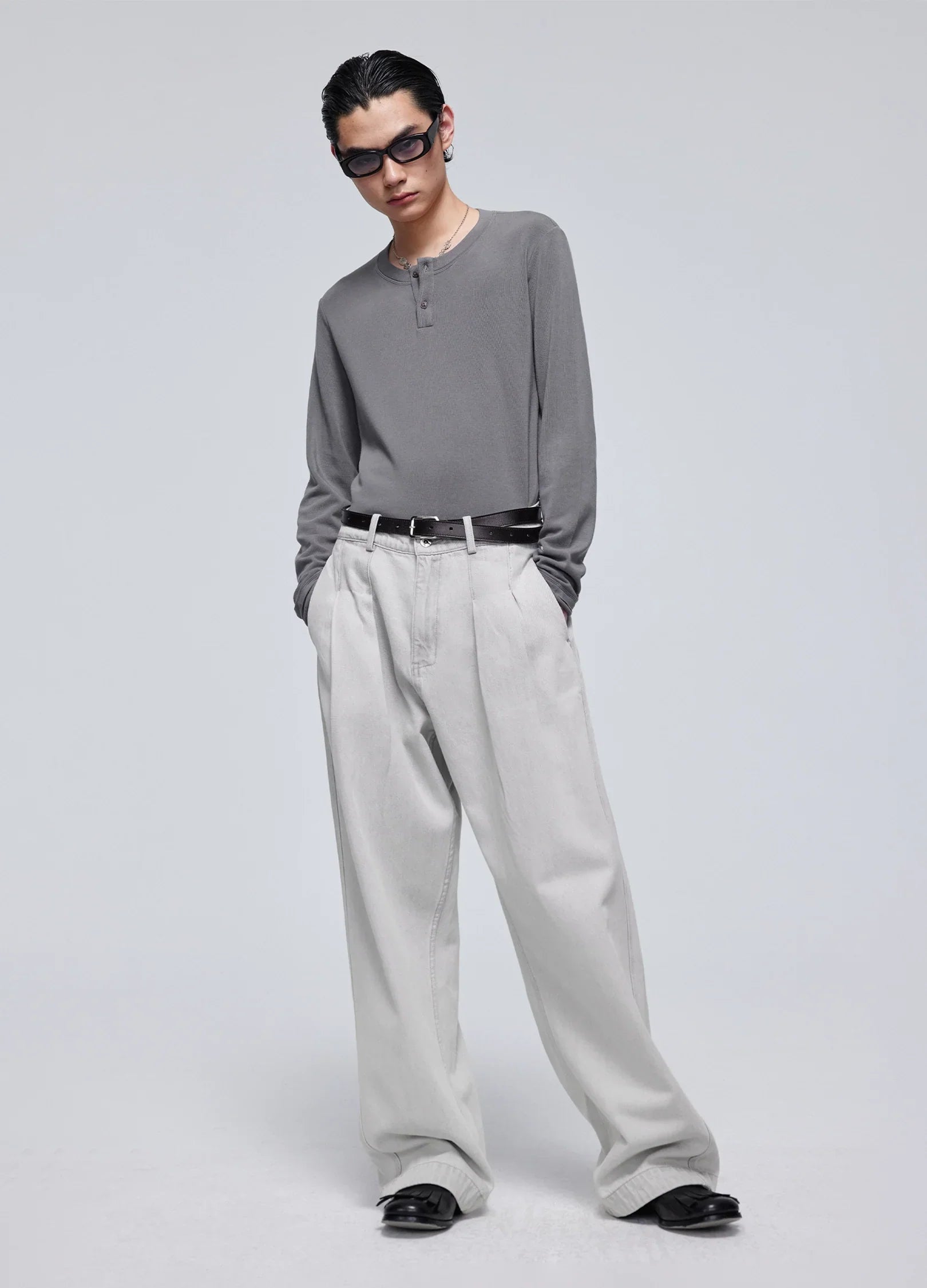 Henley Long Sleeve Tee