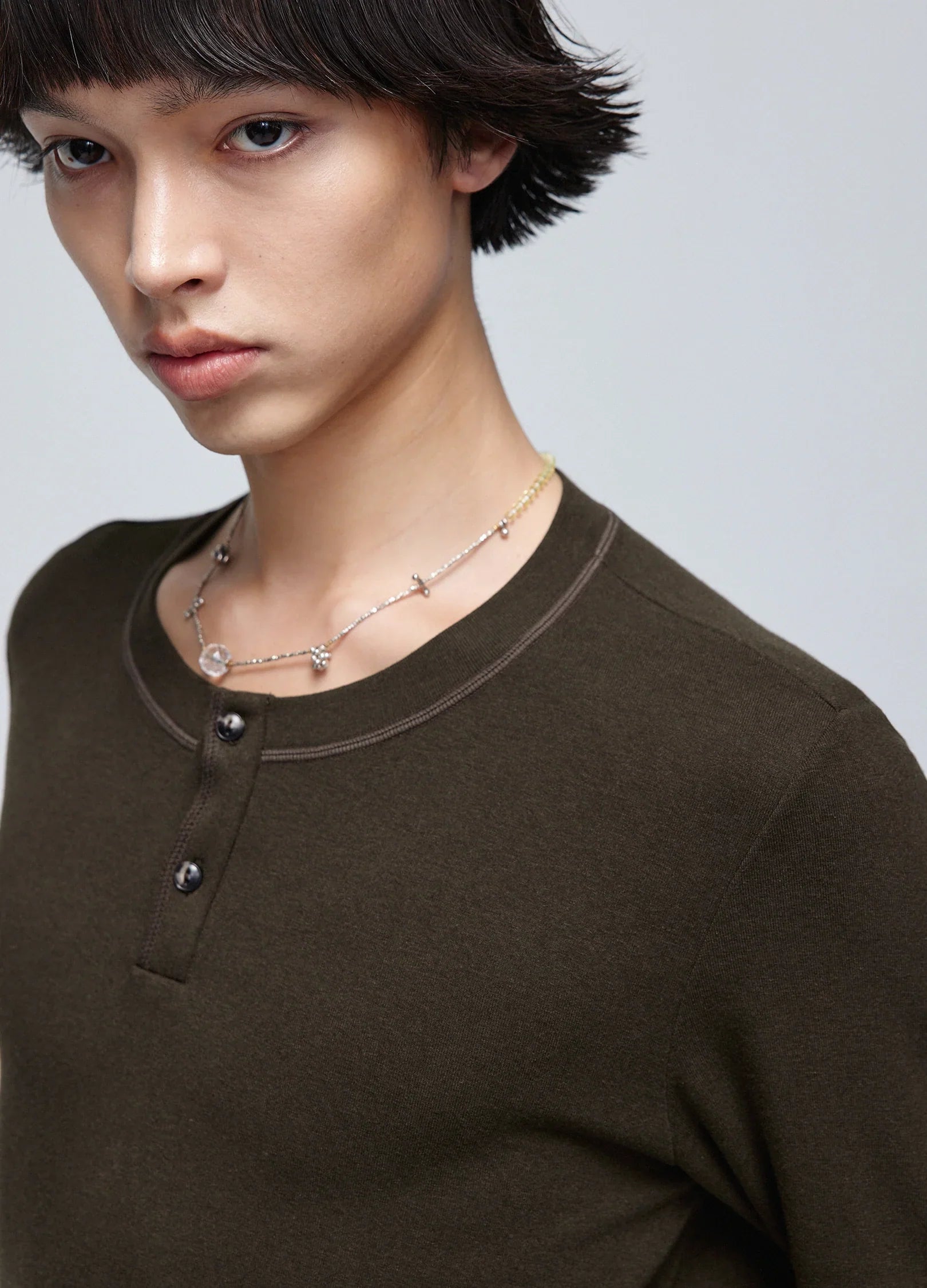 Henley Long Sleeve Tee