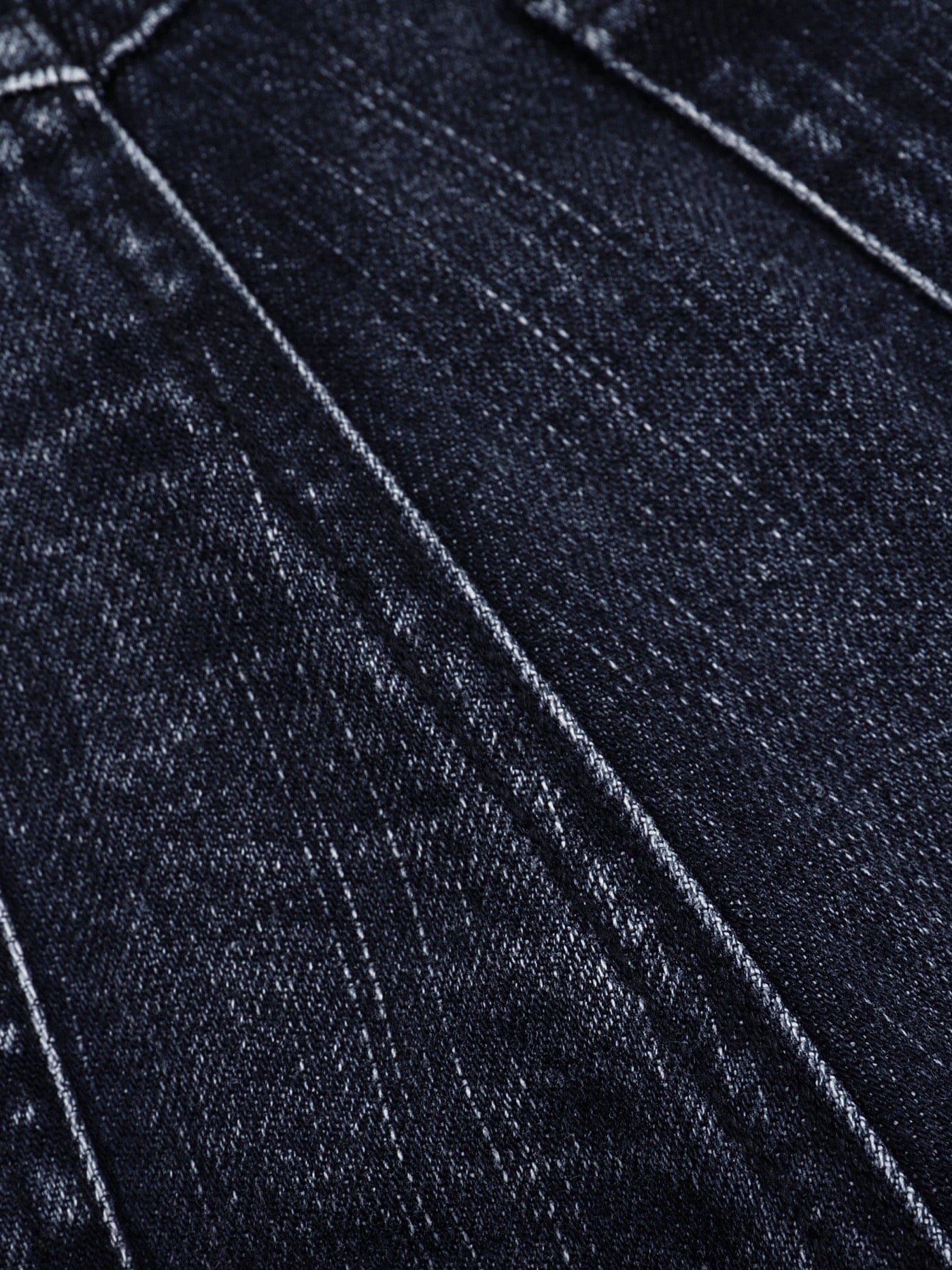 Lightning Wash Wide Jeans