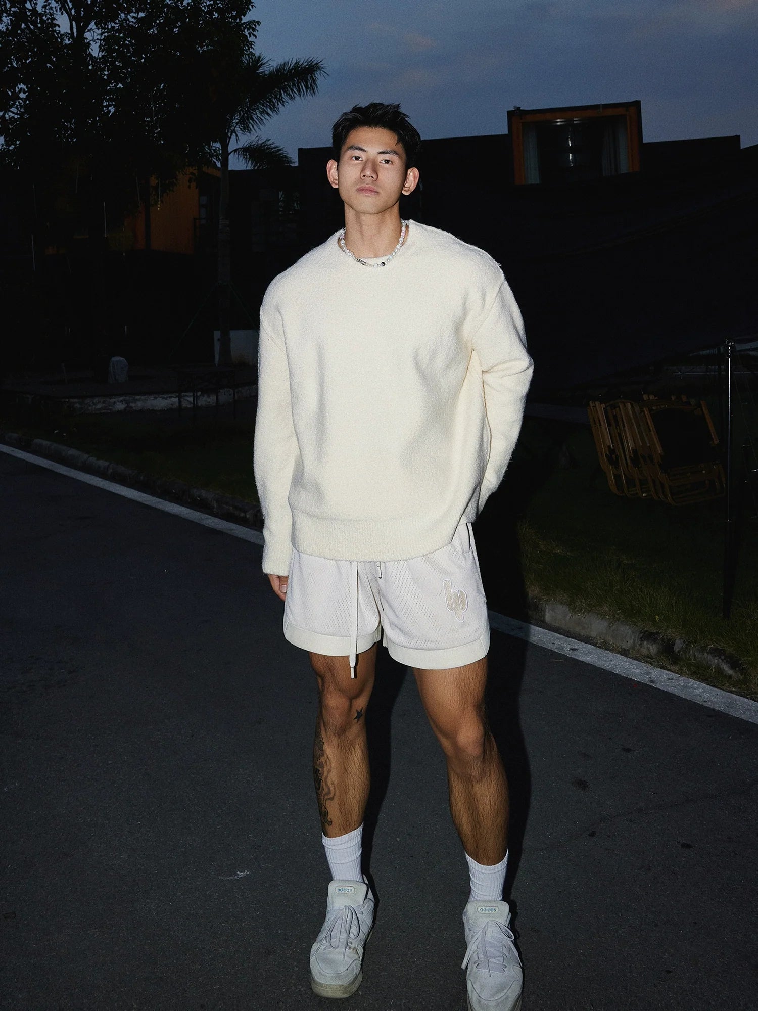 Textured Knit Sweater