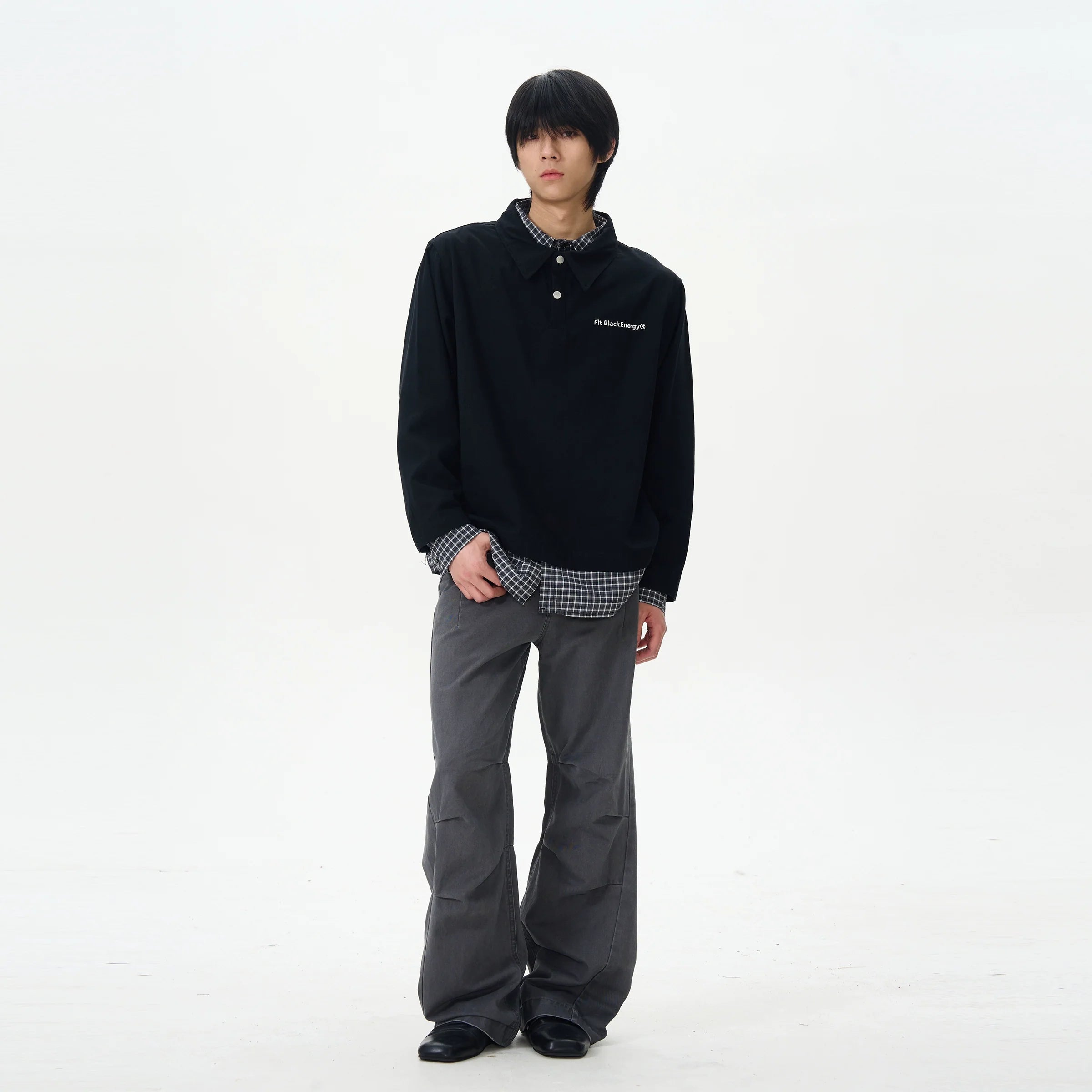 Dark Wash Wide Leg Jeans