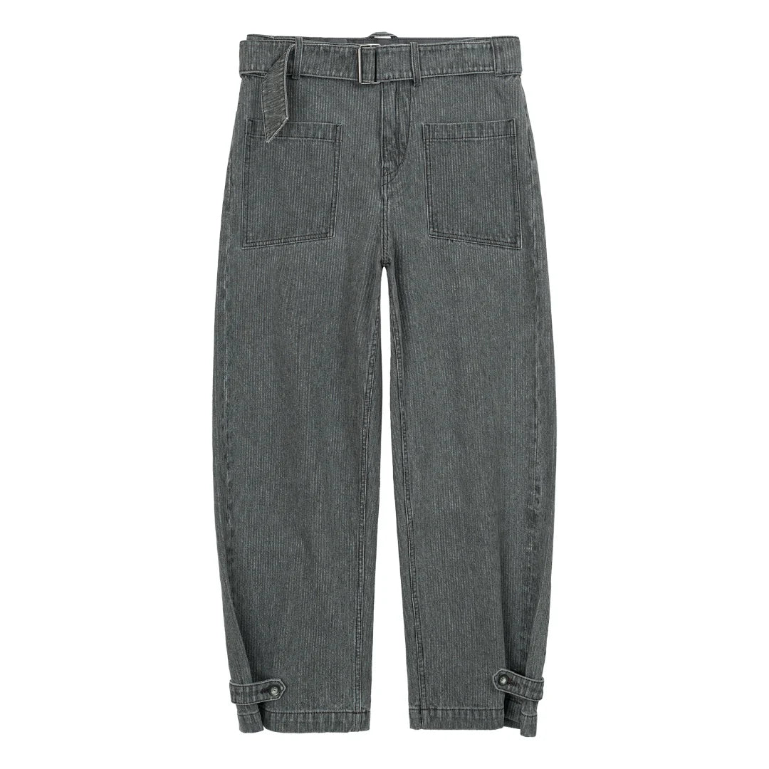 Shadow Ridge Belted Corduroy Pants