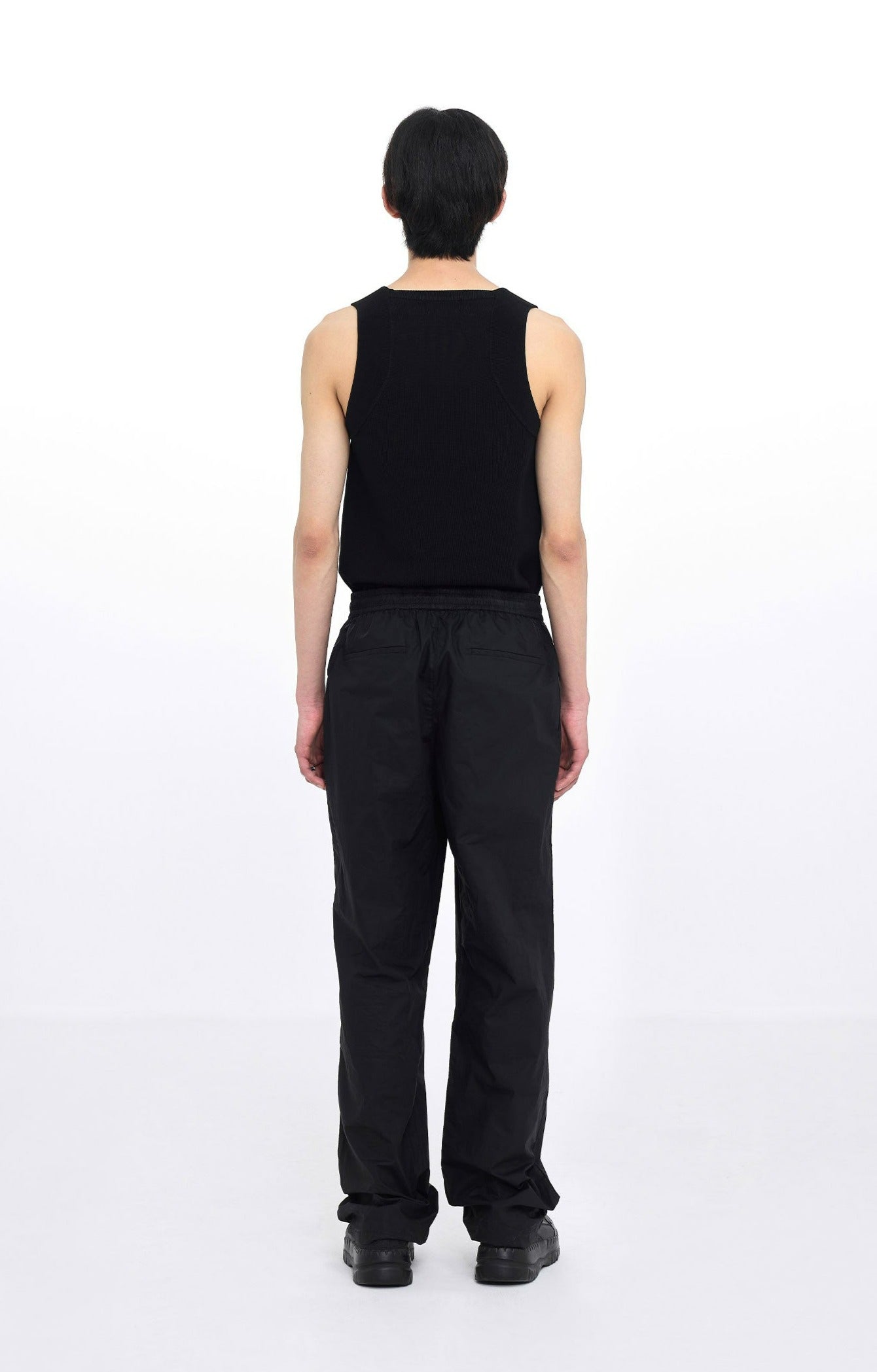 Square Neck Knit Tank - chiclara