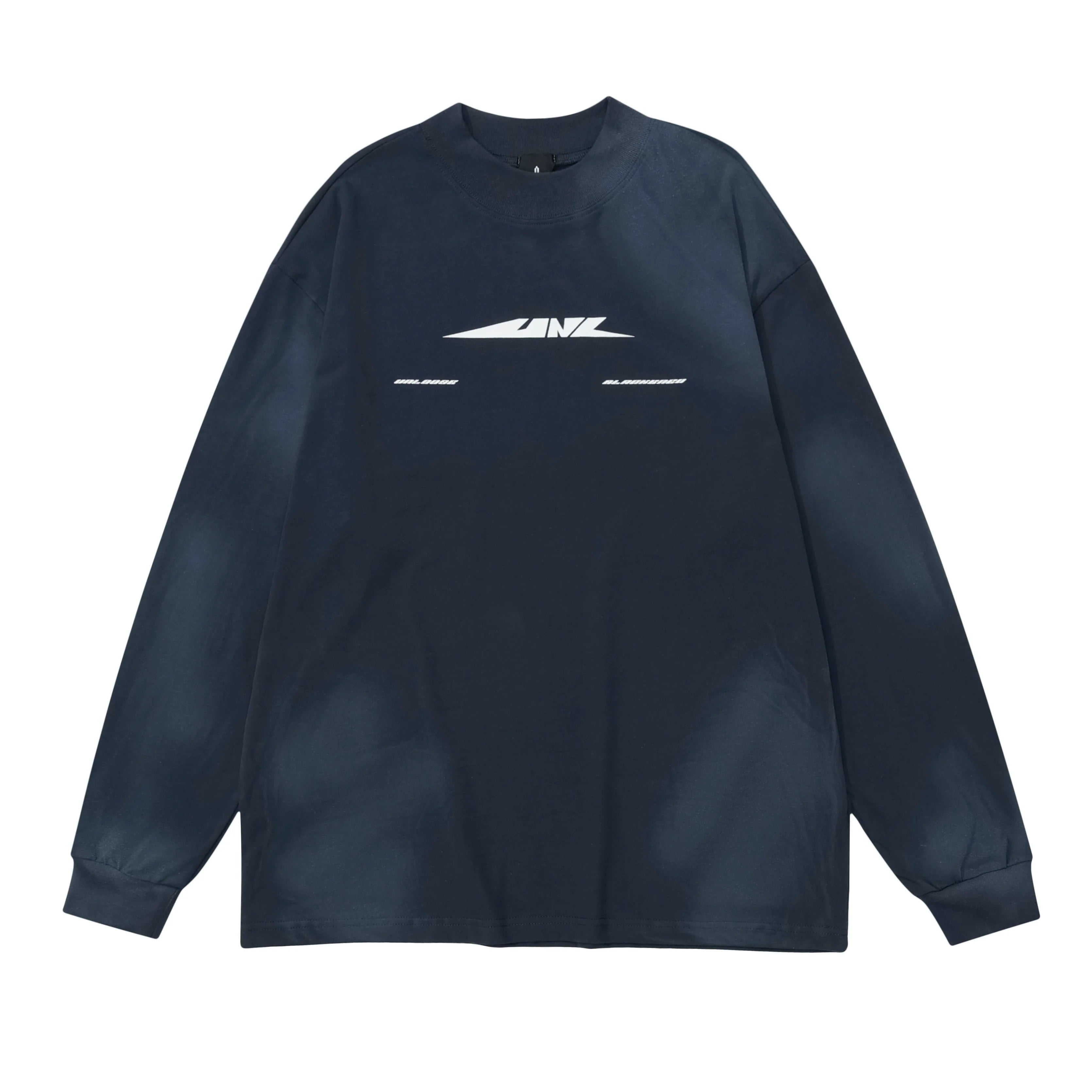 Navy Blue Graphic Logo Sweatshirt