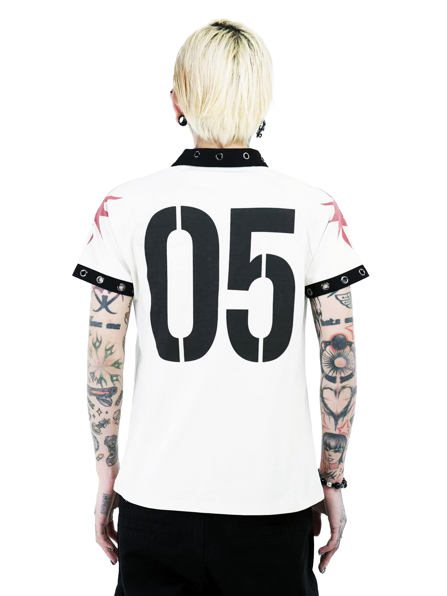 CrimsonStar 05 Skull Crest Polo Shirt