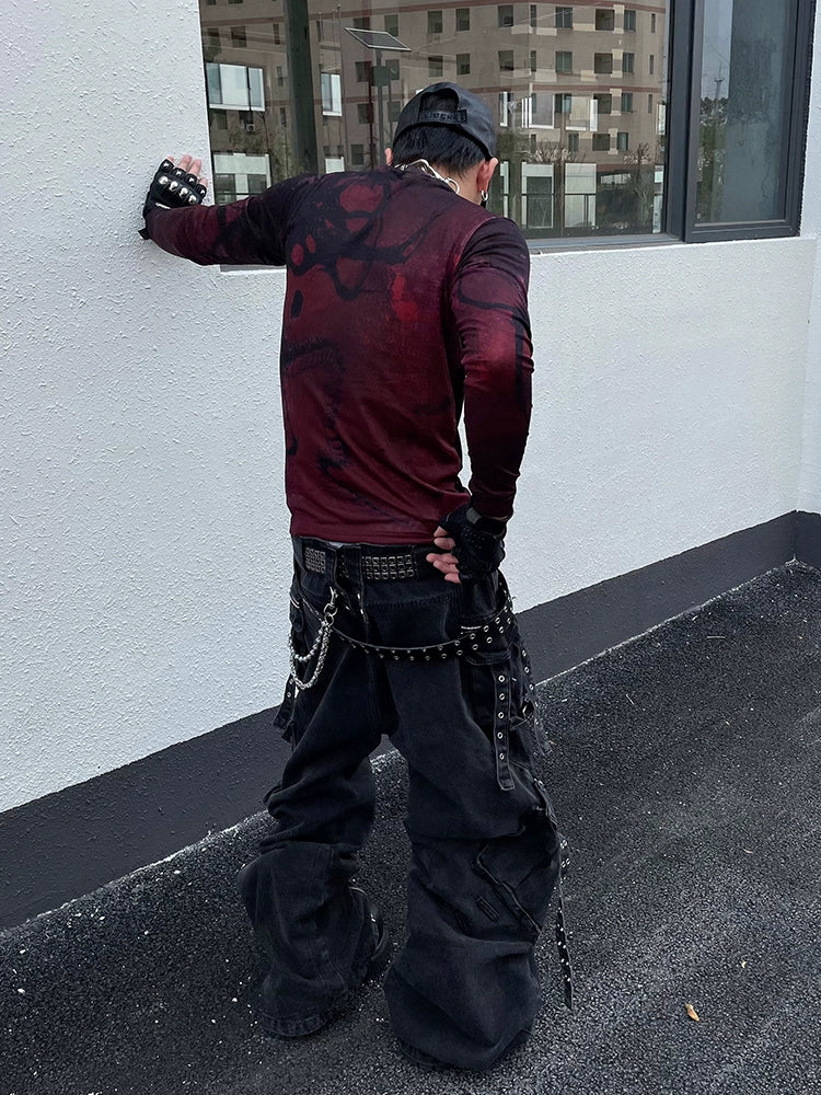 Shadow Serpent Mesh Long Sleeve