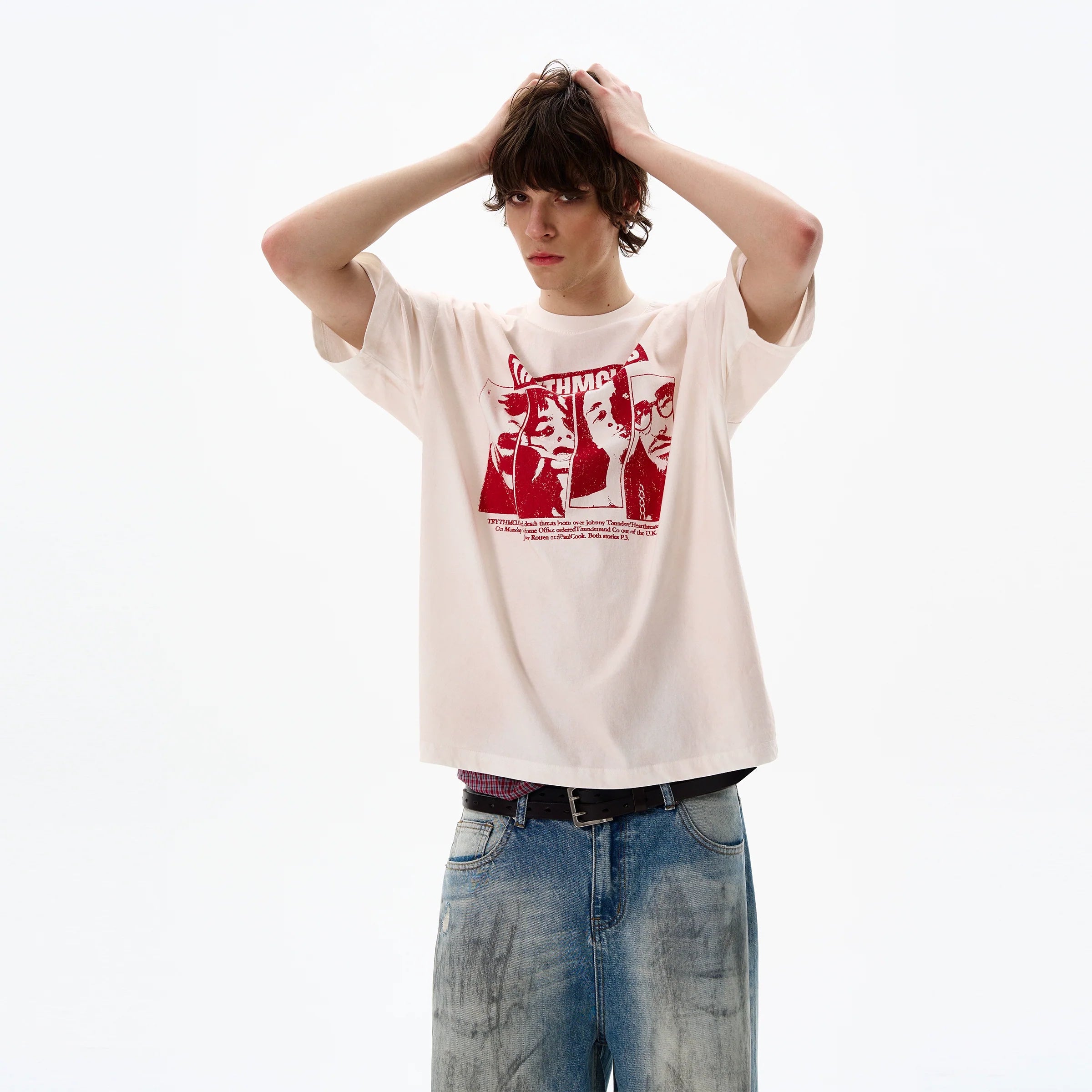 Graphic Statement Band T-Shirt