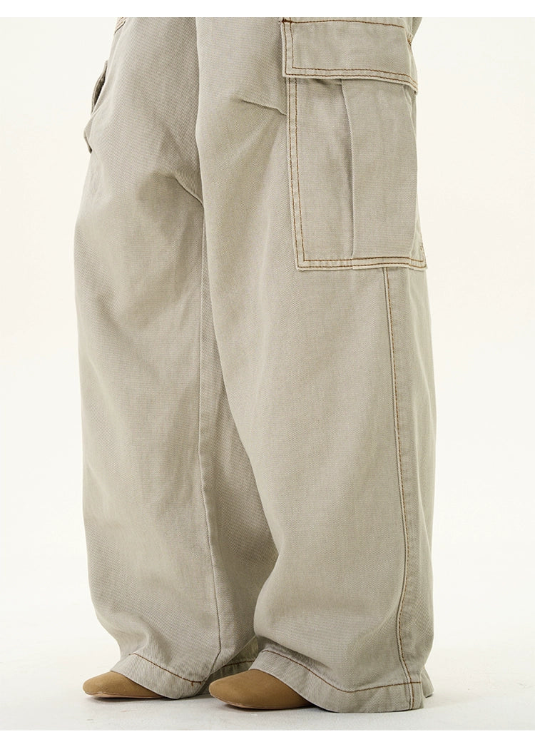 Wide-Leg Cargo Shorts and Pants