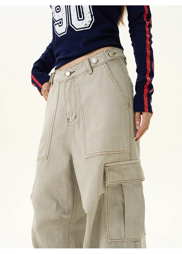 Wide-Leg Cargo Shorts and Pants