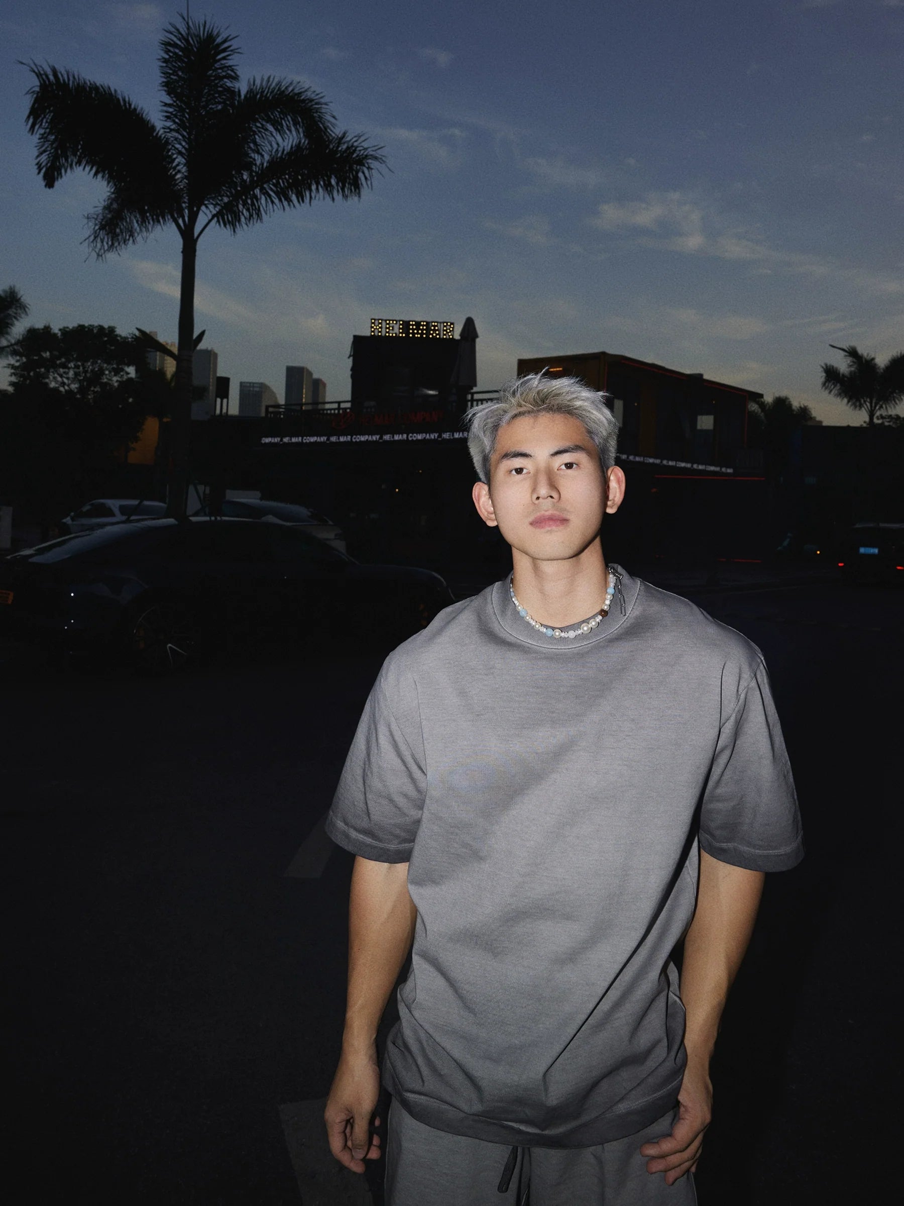 Ombre Oversized T-Shirt and Short Setup