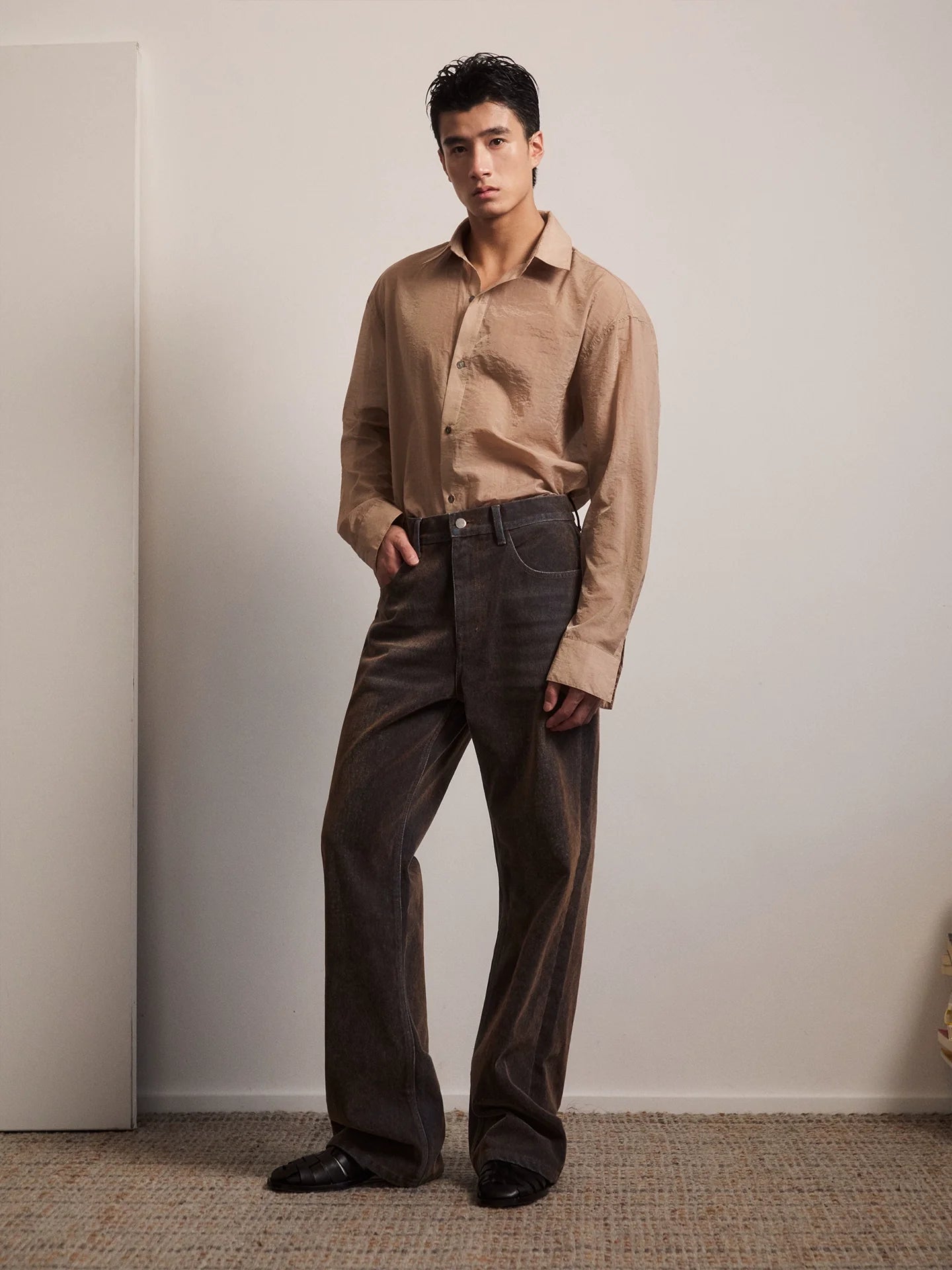 RustFade Flare Jeans