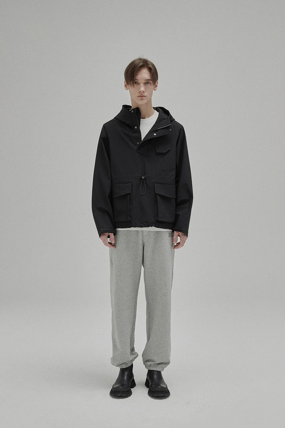 Black & White Standard Long/Short Sleeve Tee