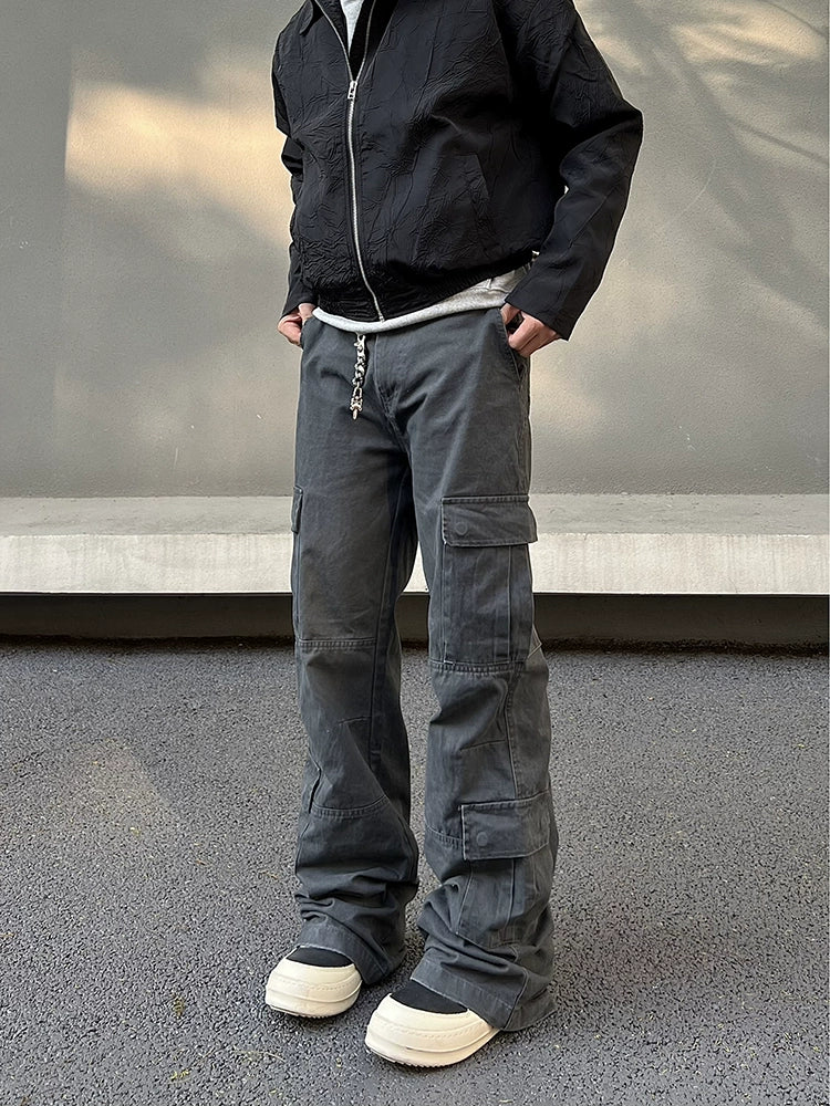 Charcoal Haze Utility Cargo Pants