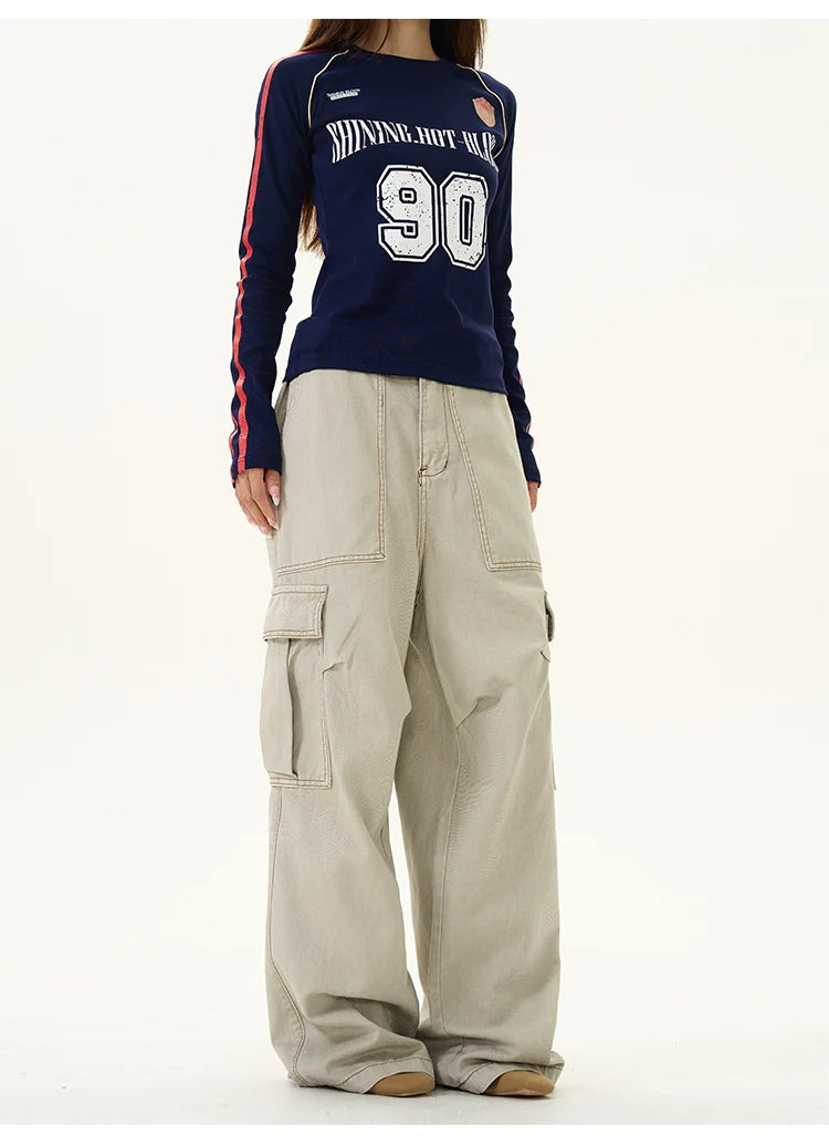 Wide-Leg Cargo Shorts and Pants