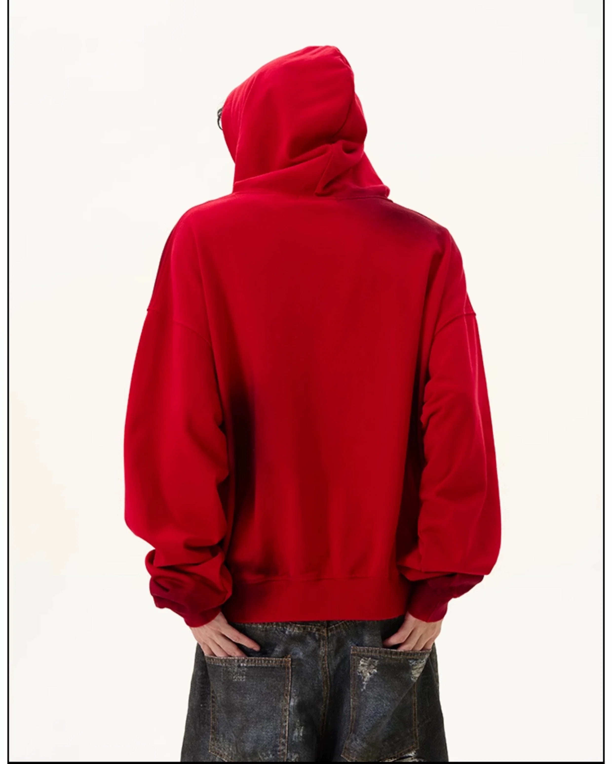 Red Graphic Hoodie