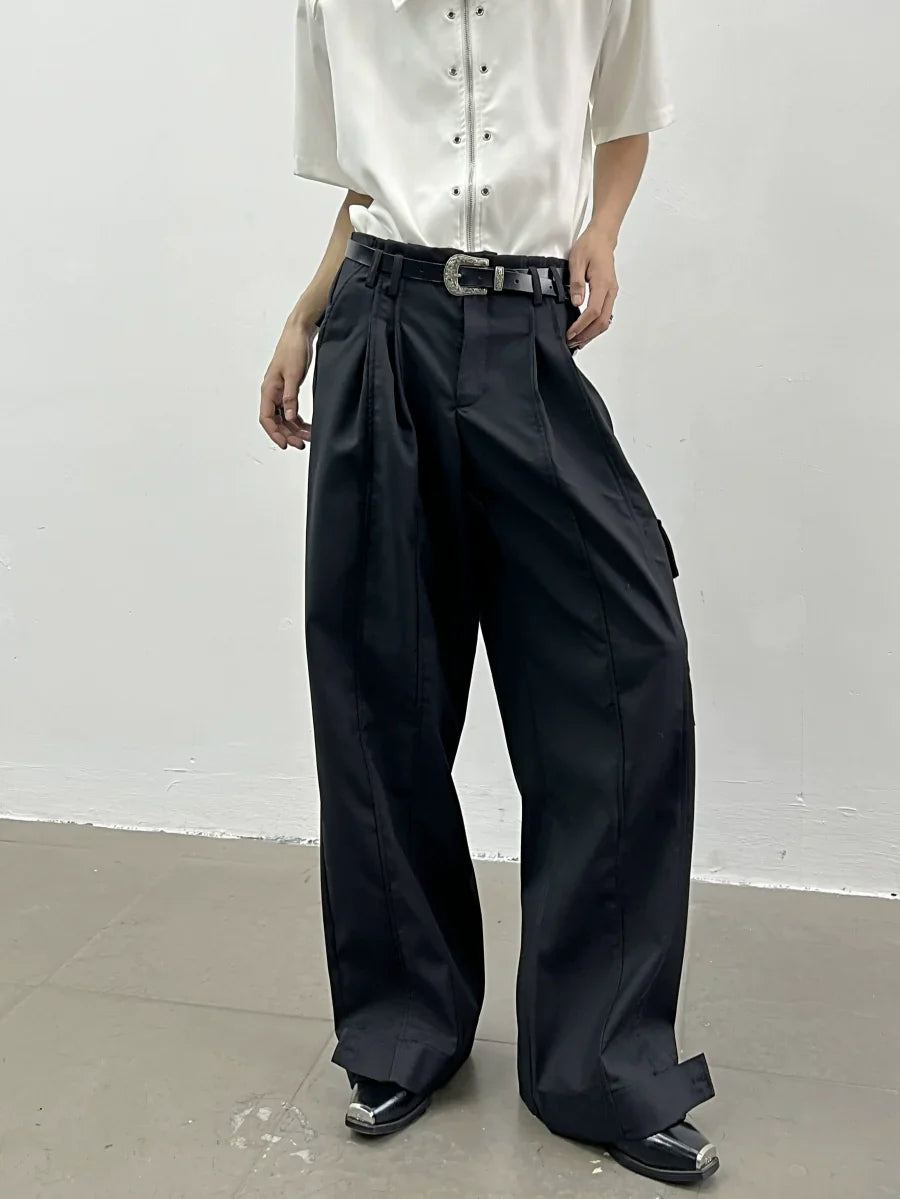 Runway Alloy Buckle Cargo Trousers