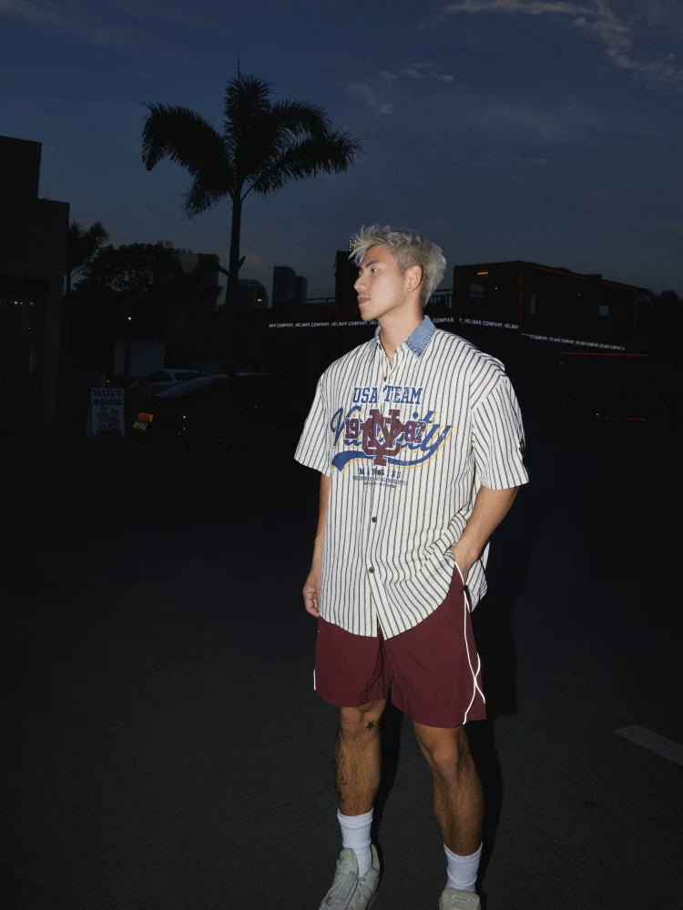 Reflective Stripe Swim Shorts