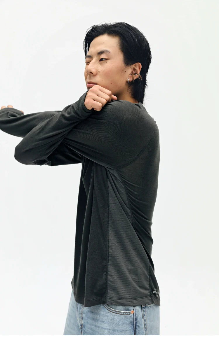 Wool Long Sleeve T-shirt