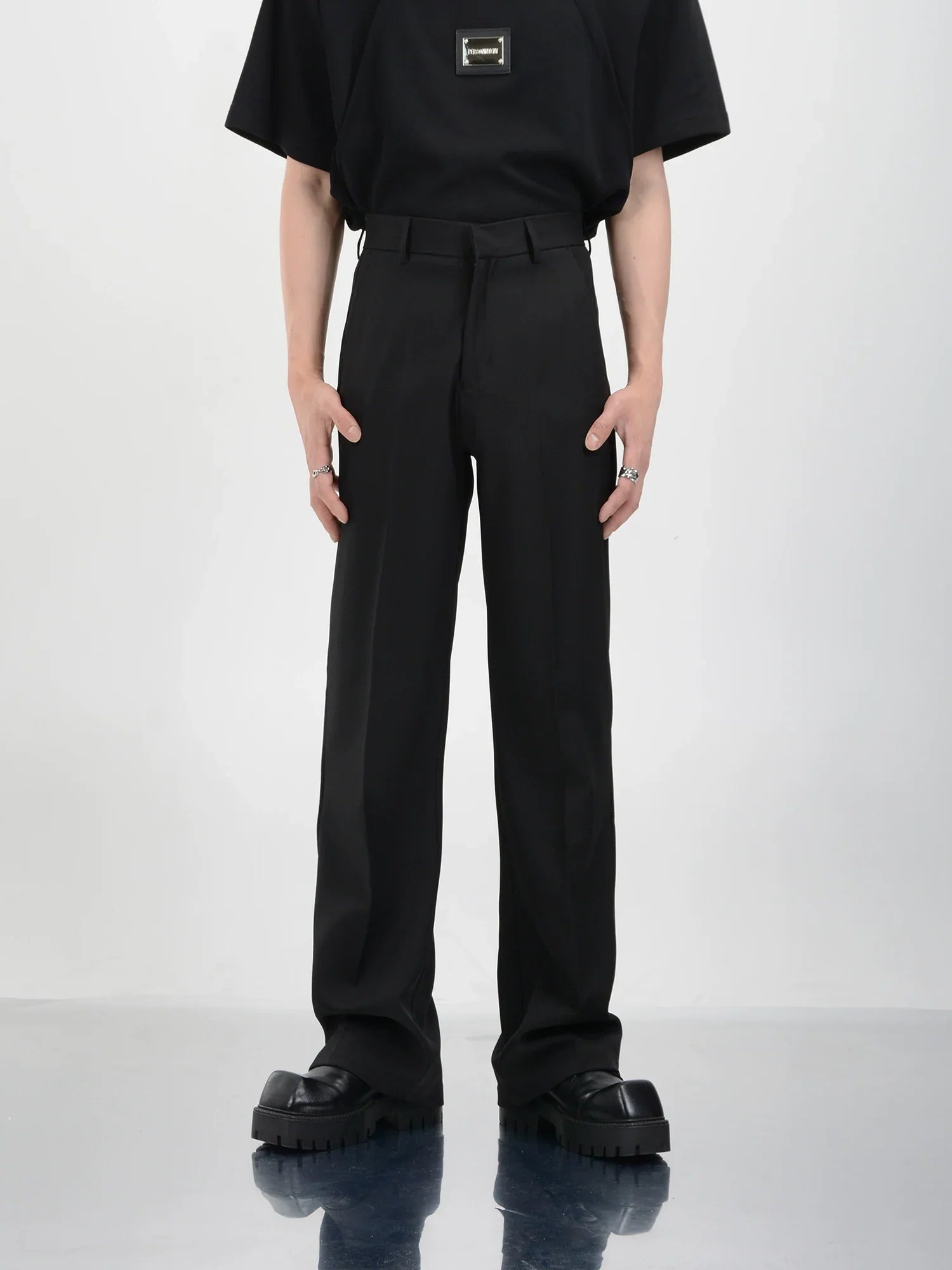 Clean Fit Straight Dress Pants