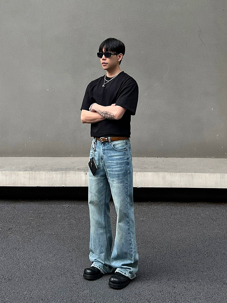 Skywash Vintage Fade Baggy Jeans