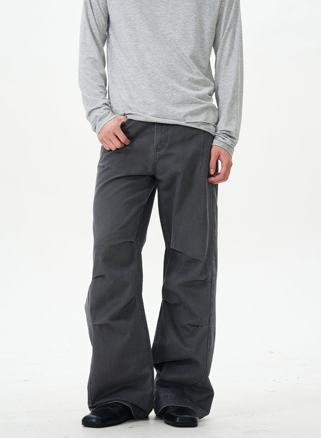 Dark Wash Wide Leg Jeans