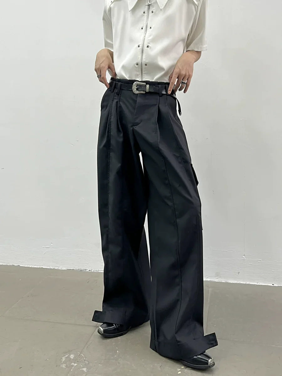 Runway Alloy Buckle Cargo Trousers