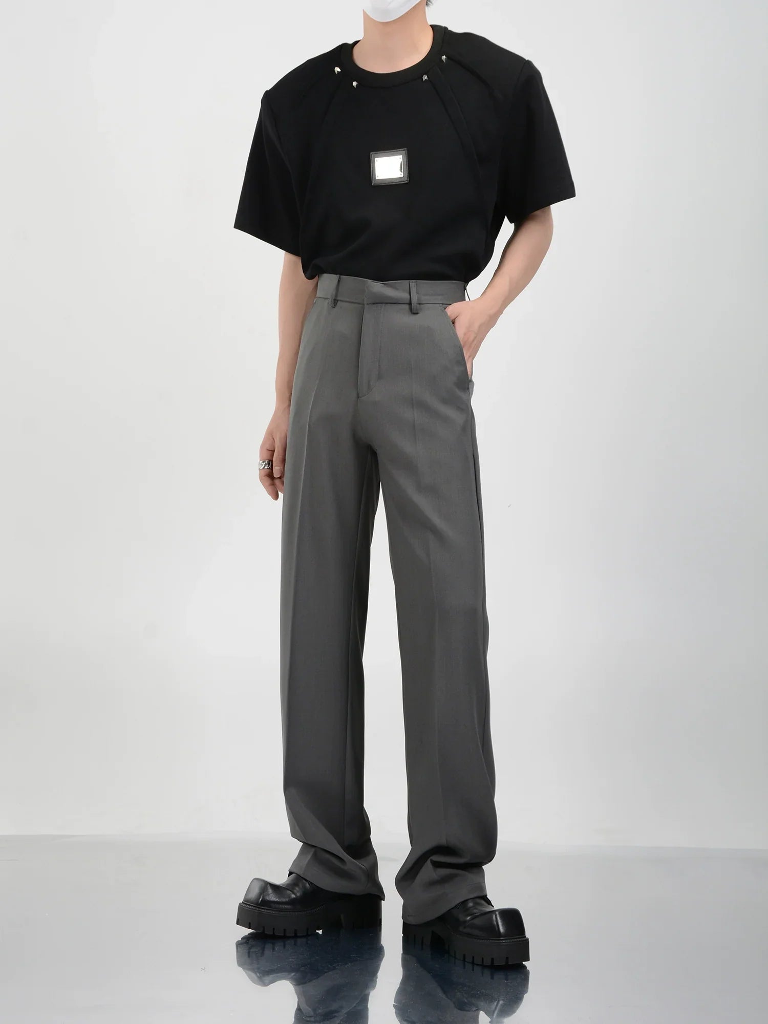 Clean Fit Straight Dress Pants