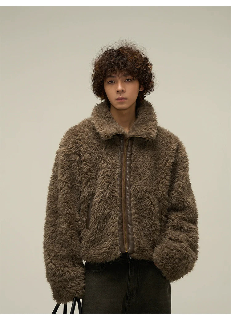 Mocha Cloud Shearling Jacket