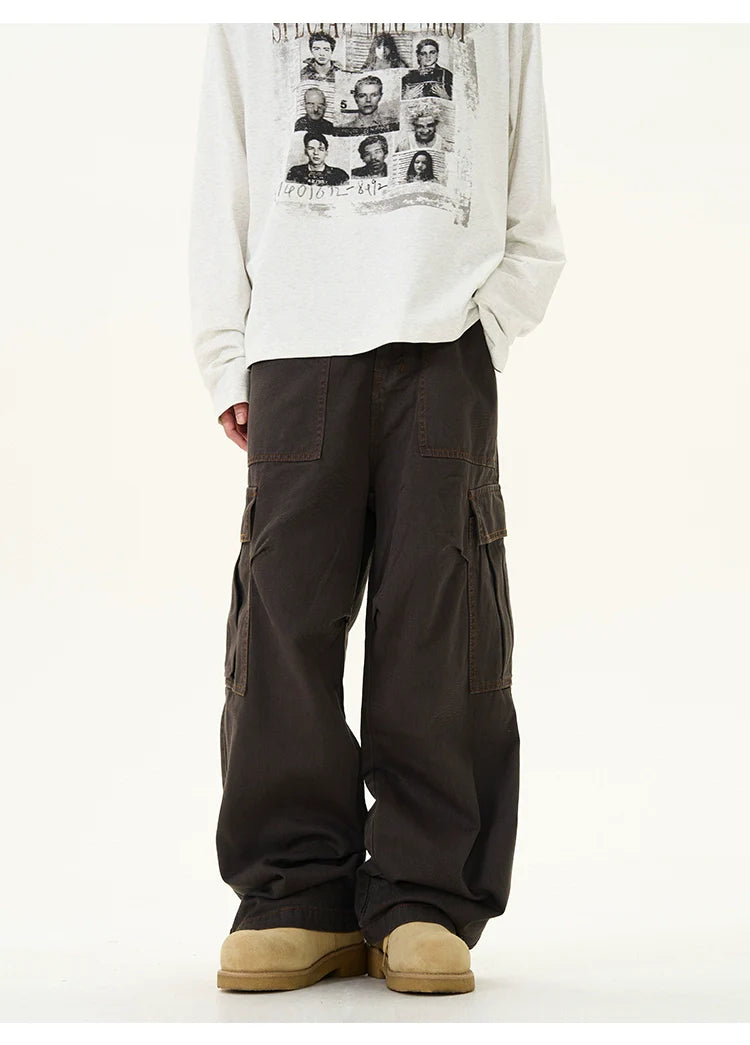 Wide-Leg Cargo Shorts and Pants