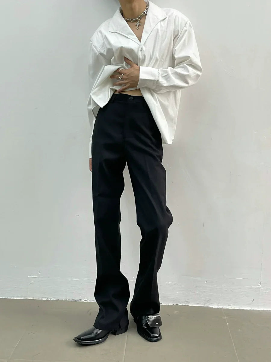 누아르 악시스 클래식 테일러드 팬츠