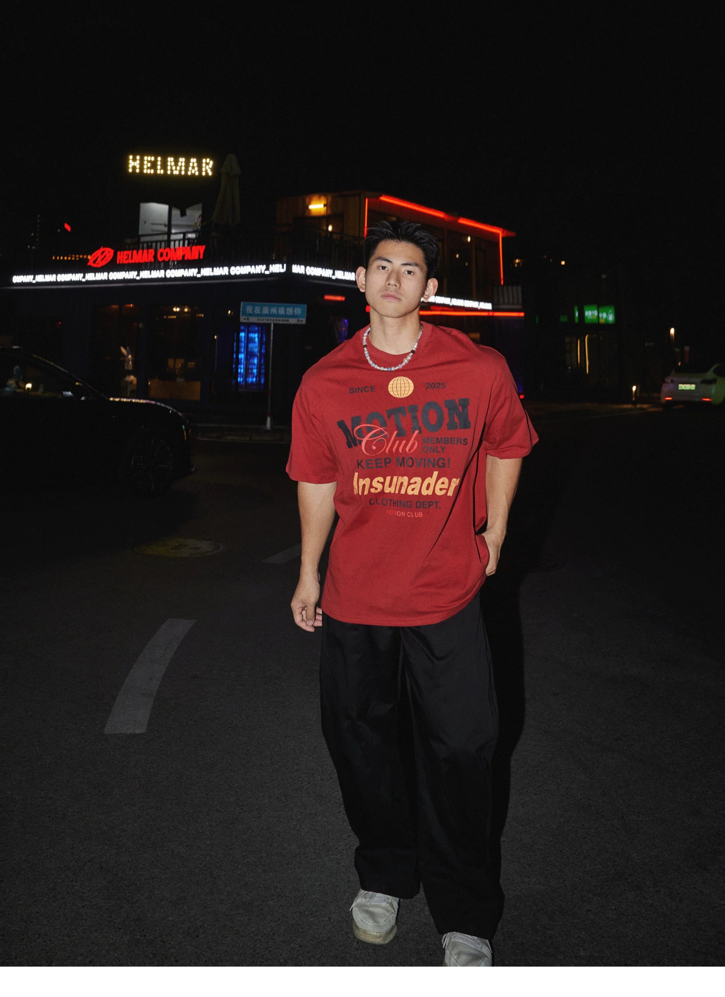 Graphic Print Oversized T-Shirt