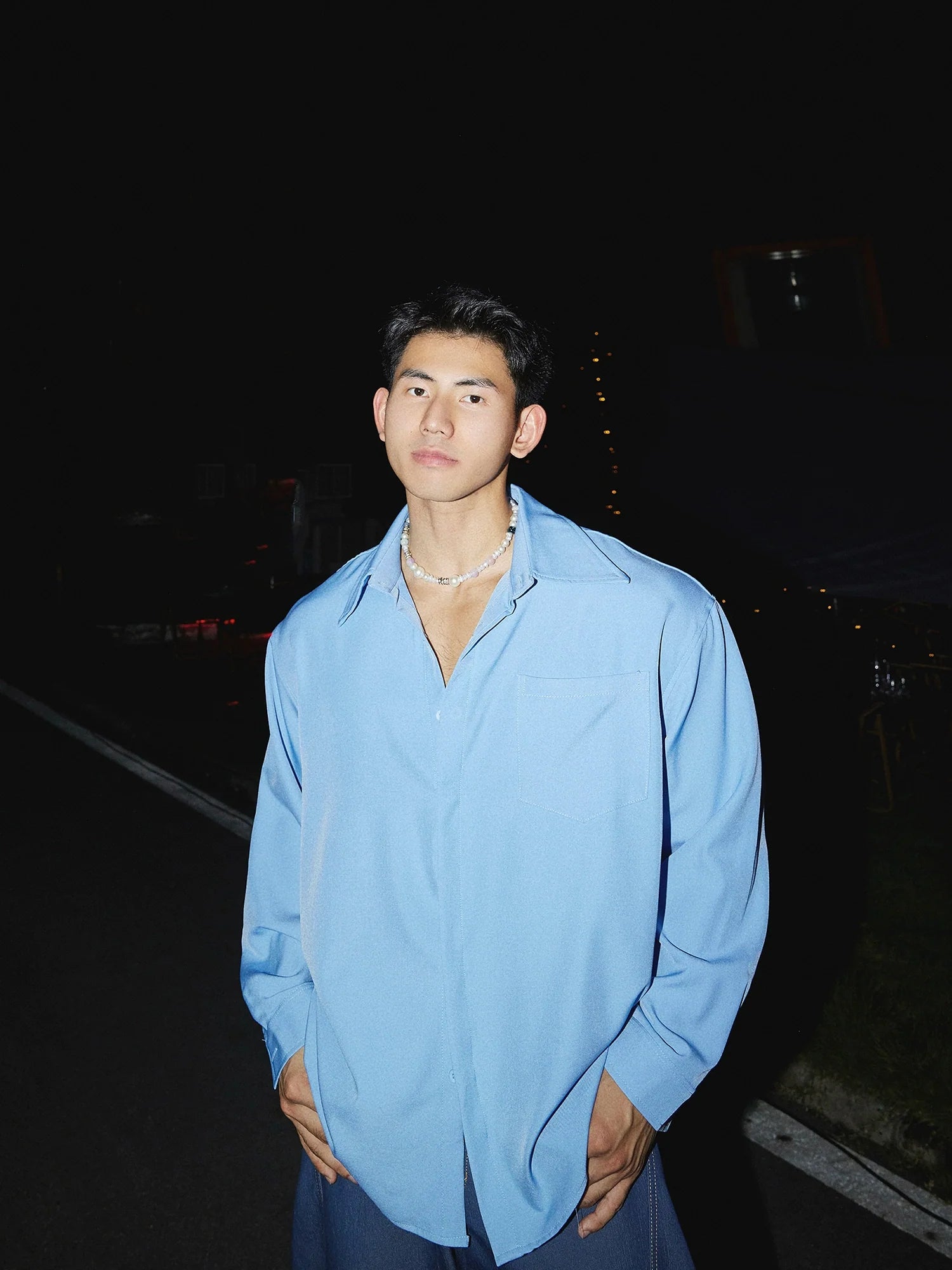 Classic White Oversized Dress Shirt
