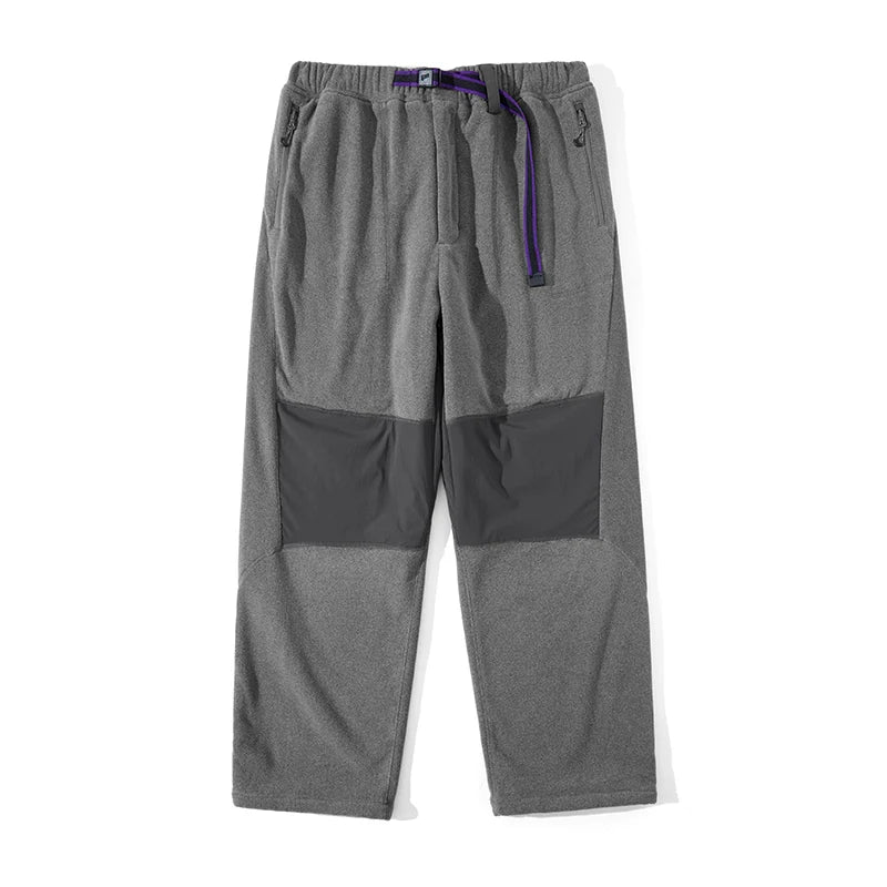 Panelled Fleece Utility Track Pants