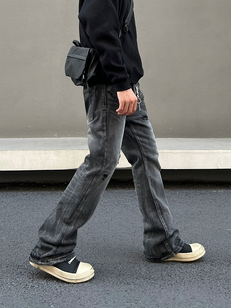 Voidstone Shred Straight Jeans