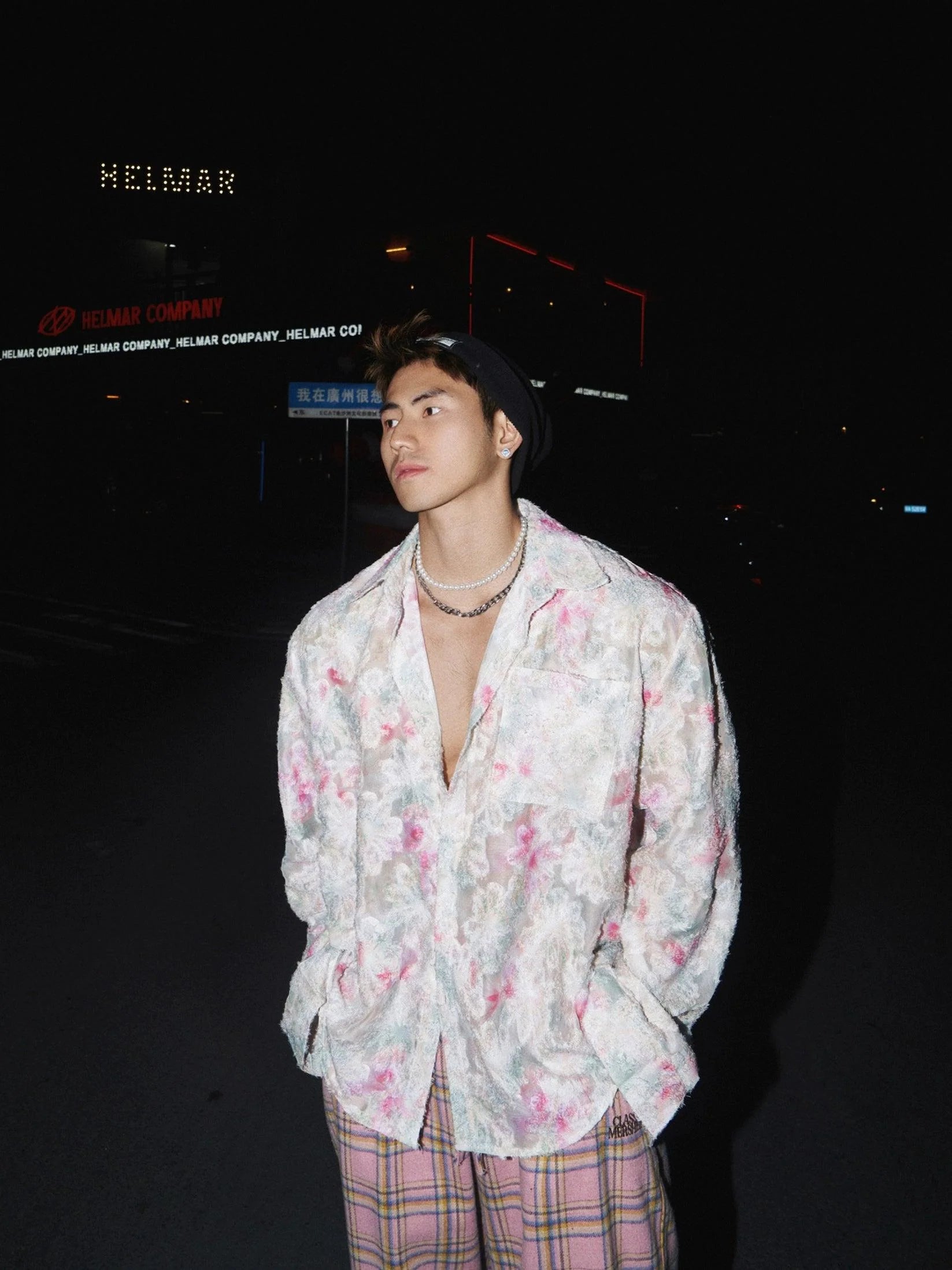 Floral Pastel Button-Up Shirt
