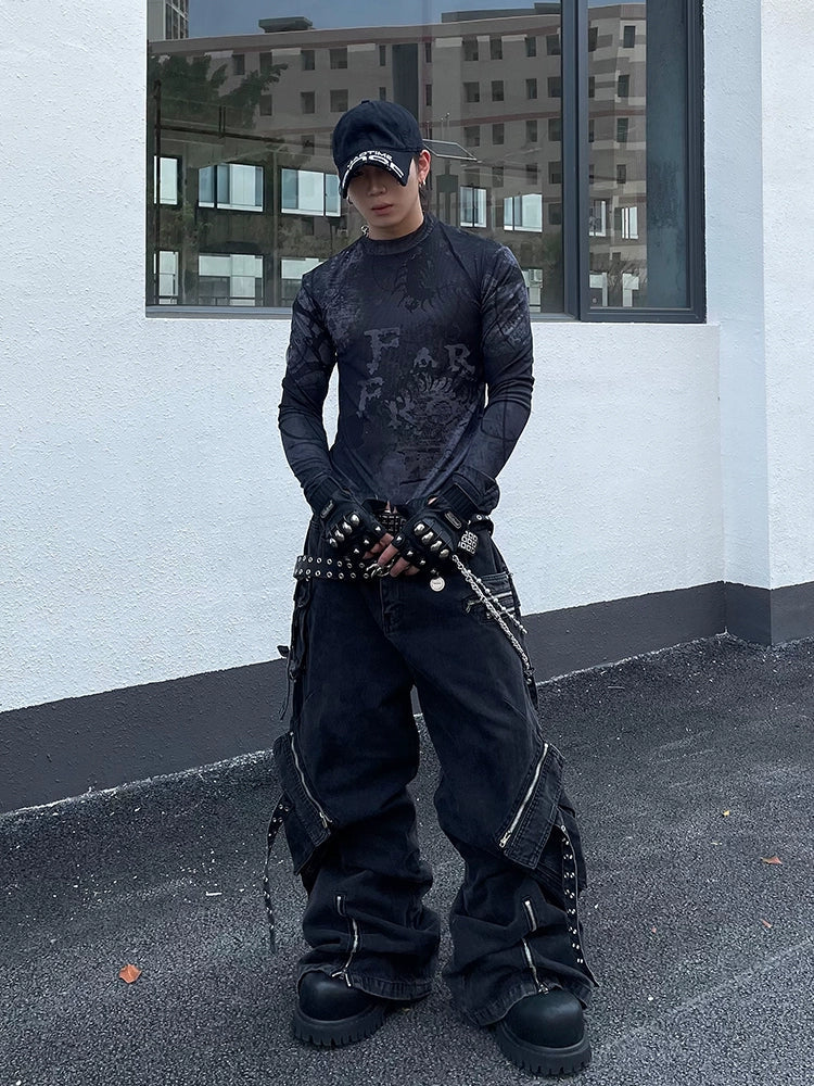 Shadow Serpent Mesh Long Sleeve