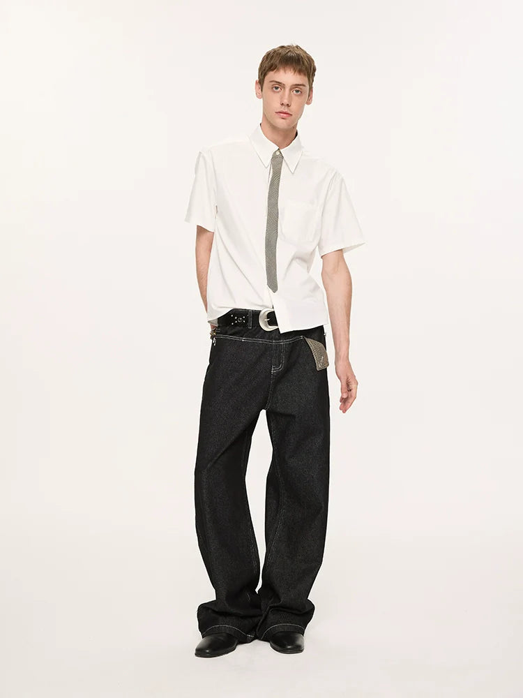 Preppy Short Sleeve Shirt